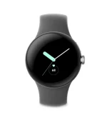 Google Pixel Watch 41mm Smartwatch with WiFi, GPS, BT and Heart Rate Monitor in Bulk Packaging (Silver Charcoal)