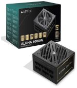 AZTECH ALPHA 1000W 80Plus Gold Fully Modular Power Supply Unit (PSU)