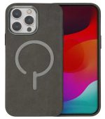 AZTECH Handcrafted Premium Italian Leather Case for iPhone 16 Pro Max - Compatible with Magsafe - Two-Tone Effect with Unique Patina Over Time - Image 2