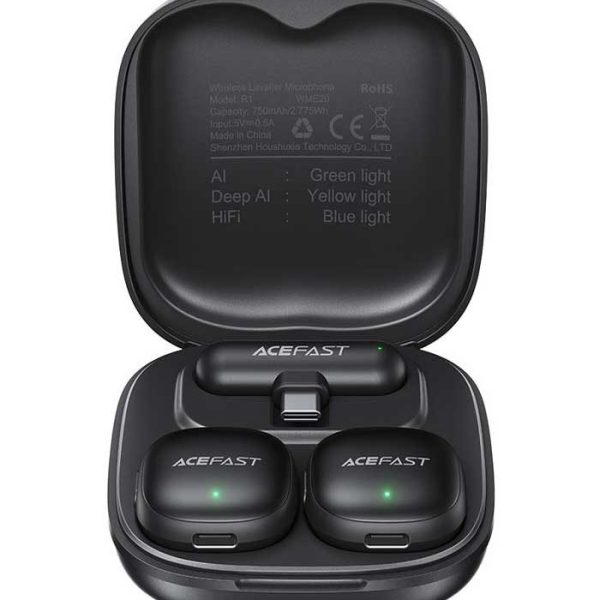 ACEFAST Dual Wireless lavalier microphone