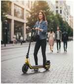 SWITCH Electric Scooter ES-C120 for Adult with 350W Motor, Long Range Battery E-scooter, LED Display - Image 5