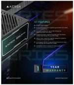 Aztech NOVA 650W 80PLUS White Non Modular Power Supply Unit (PSU) - Image 4