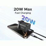 UGREEN 20W USB C GaN Fast Charger PD Type C Wall Charger Plug UK Plug Charger iPhone 16 15 14 iPad Air Samsung S25 Tab - Image 2