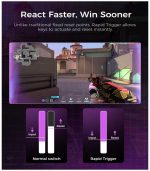 GravaStar Mercury V75 Lite Hall Effect Magnetic Gaming Keyboard – 8KHz Rapid Trigger Wired 75% Keyboard, Adjustable Actuation, Hot-Swappable Switches, Transparent RGB for PC/Mac - Image 4