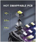 GravaStar Mercury K1 Lite 75% Wireless Mechanical Gaming Keyboard - Image 5