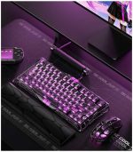 GravaStar Mercury V75 Lite Hall Effect Magnetic Gaming Keyboard – 8KHz Rapid Trigger Wired 75% Keyboard, Adjustable Actuation, Hot-Swappable Switches, Transparent RGB for PC/Mac - Image 9