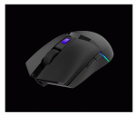 Sades Akimbo S18 Wireless Gaming Mouse, Supports Over 20 Million"s Clicks, 600mAh, 55-Hour* Long Duration, DPI of 16000 Max, 6 Programmable Buttons, Black | 10644 - Image 2
