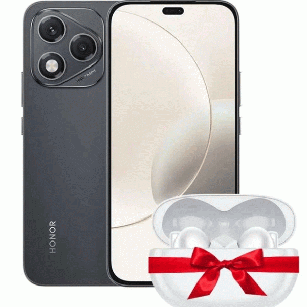 Honor 400 Lite 5G Smartphone 8GB/256GB - Velvet Black + Honor Choice X5 True Wireless Earbuds (Bundle)