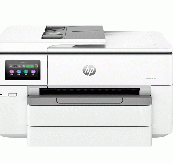 HP OfficeJet Pro 9730 Wide Format All-in-One Printer, Print, Copy, Scan, Up to 34 ppm Print Speed, Automatic Duplex Printing, Up to 4800x1200 Optimized dpi 1200x1200 Rendered dpi, White | 537P5C