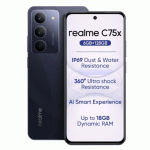 Realme C75X, 8GB, 256GB, 4G- Oceanic Blue