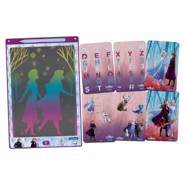 Frozen 11’  multicolor learning drawing E-ink tablet with stencils