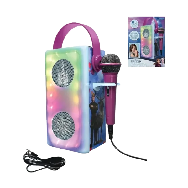 Frozen Luminous Powerful Bluetooth® speaker with microphone