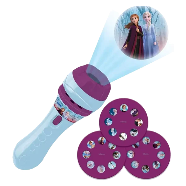 Frozen Stories projector and torch light