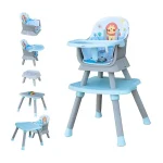 MOON 6 in 1 High Chair - Blue