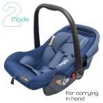 MOON Bibo Baby Carrier/Car Seat -  Blue - Image 3