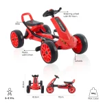 MOON Brizee Baby Go kart - Red - Image 4