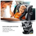 MOON GYRO  PRO Baby Car Seat - Grey - Image 3