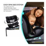 MOON GYRO PRO Plus Car Seat - Black - Image 4