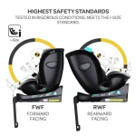 MOON GYRO  PRO Plus Car Seat - Grey - Image 2