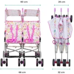 MOON Jet Plus Twin Buggy-Pink - Image 2