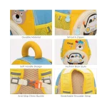 Moon Kids Backpack – Bear/Yellow - Image 4