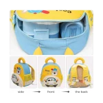Moon Kids Backpack – Bear/Yellow - Image 2