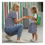 Moon Kids Backpack – Car/Green - Image 3