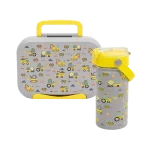 Moon Marmita Kids Lunch Box Set With Insulated Bottle & Bag – Vehicle - Image 2