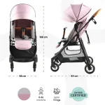 MOON Revo 360 stroller, Pink - Image 2