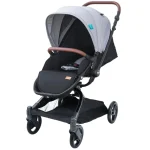 MOON Riche Advanced Baby Stroller 360° Rotating Handle-Grey