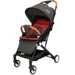 MOON Ritzi - Cabin Stroller - Black/Red