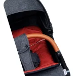 MOON Ritzi - Cabin Stroller - Black/Red - Image 2