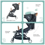 MOON Ritzi - Cabin Stroller - Black - Image 3