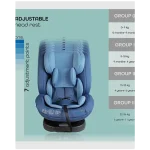 MOON Rover -Baby/Infant Car seat Group:(0+,1,2,3) (0-12 years) 360° Rotate - Blue - Image 2