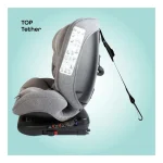 MOON Rover -Baby/Infant Car seat Group:(0+,1,2,3) (0-12 years) 360° Rotate - Grey - Image 4