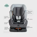 MOON Sumo Baby/Infant Car seat suitable from Birth to 6 Years-(Group (0,1,2) (0-25 Kg) Charcoal Grey - Image 3