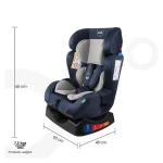 MOON Sumo Baby/Infant Car seat suitable from Birth to 6 Years-(Group (0,1,2) (0-25 Kg), Navy Blue - Image 3