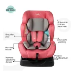 MOON Sumo Baby/Infant Car seat suitable from Birth to 6 Years-(Group (0,1,2) (0-25 Kg),Pink - Image 2