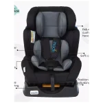 MOON Sumo Baby/Infant Car seat suitable from Birth to 6 Years-(Group(0,1,2) (0-25 Kg)-Black