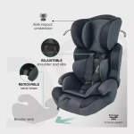 MOON Tolo - Car seat (Group 1,2,3)-Black - Image 2