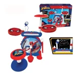 My Rock Band Spider-Man Complete Electronic Luminous Drums Set with Seat - Image 3