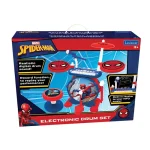 My Rock Band Spider-Man Complete Electronic Luminous Drums Set with Seat - Image 2