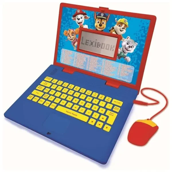 Paw Patrol Bilingual Talking educational laptop - 124 activities in English and Arabic
