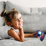 Power Console® SpiderMan educational handheld bilingual talking console with 100 activities and 2,8" colour LCD screen in French and English - Image 4