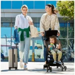 Sparrow Ultra Compact Stroller- Blk - Image 4