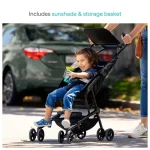 Sparrow Ultra Compact Stroller- Blk - Image 3